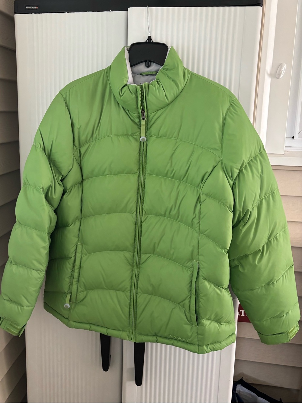 L.L. Bean Women’s Lime Green Puffer Jacket